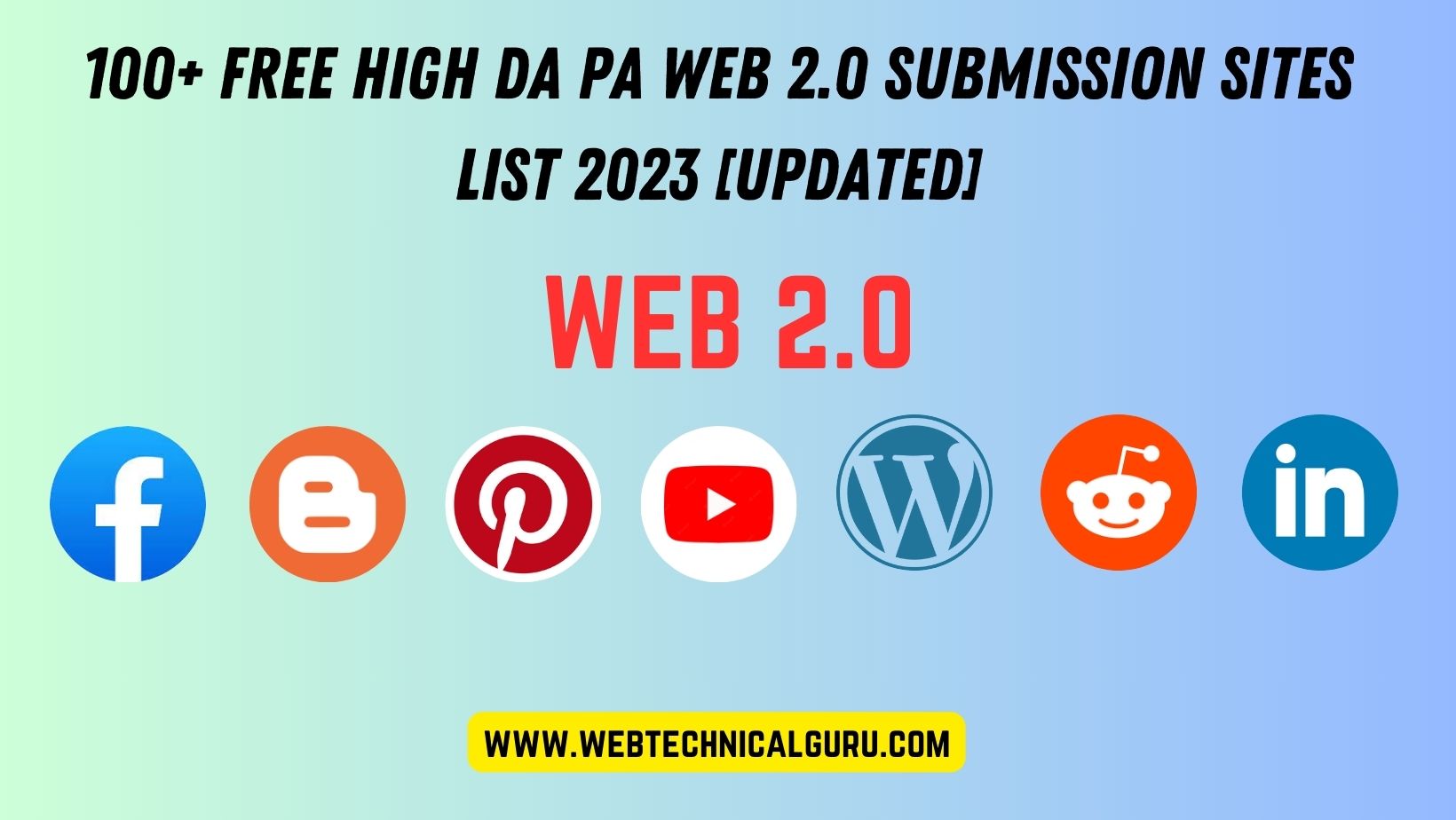 Web 2.0 Submission Sites 2023